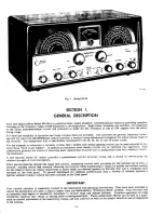 Предварительный просмотр 2 страницы Hallicrafters SX-99 Operating And Service Instructions