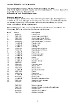 Preview for 482 page of Hallins NEWTON 50 Manual