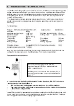 Preview for 4 page of Hallins Reflex 200 Instruction Manual