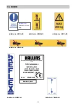 Preview for 12 page of Hallins Reflex 200 Instruction Manual