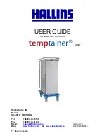 Hallins Temptainer Basic Series User Manual preview