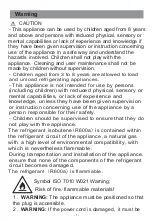 Предварительный просмотр 3 страницы Hallman HRFSFDBM36SS Instruction Manual