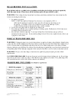 Preview for 2 page of Hallmark HM 55C V3 Owner'S Manual