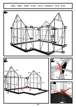 Предварительный просмотр 22 страницы Halls Greenhouses F09823 Installation Manual