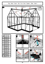 Предварительный просмотр 24 страницы Halls Greenhouses F09823 Installation Manual