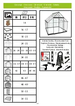 Preview for 12 page of Halls Greenhouses F09862 Assembly Instructions Manual