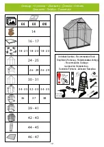 Предварительный просмотр 12 страницы Halls Greenhouses Qube 66 Assembly Instructions Manual