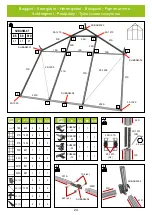 Предварительный просмотр 24 страницы Halls Greenhouses Qube 66 Assembly Instructions Manual