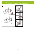 Предварительный просмотр 27 страницы Halls Greenhouses Qube 66 Assembly Instructions Manual