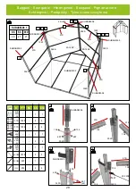 Предварительный просмотр 28 страницы Halls Greenhouses Qube 66 Assembly Instructions Manual