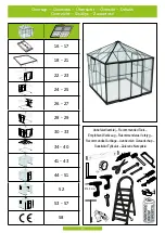 Предварительный просмотр 15 страницы Halls Greenhouses Qube Square Manual