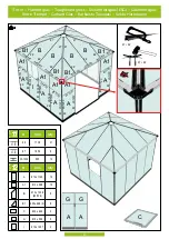 Предварительный просмотр 43 страницы Halls Greenhouses Qube Square Manual