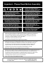 Preview for 3 page of Halls Cotswold 46 Assembly Instructions Manual