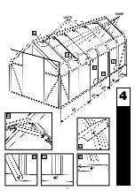 Предварительный просмотр 17 страницы Halls Double Door Curved 108 Assembly Instructions Manual