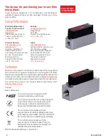 Preview for 2 page of Halma ALICAT BC Series Operating Manual