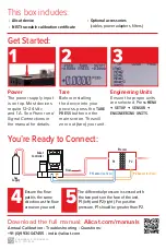 Предварительный просмотр 2 страницы Halma ALICAT SCIENTIFIC PC Quick Start Manual