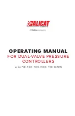 Halma ALICAT SCIENTIFIC PCD Operating Manual preview