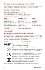 Preview for 2 page of Halma ALICAT SCIENTIFIC PCD Operating Manual