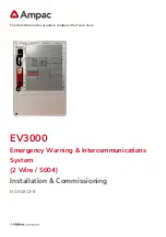 Preview for 1 page of Halma Ampac EV3000 Installation & Commissioning