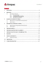 Preview for 2 page of Halma Ampac SmartTerminal AS7240 Installation And Operation Manual