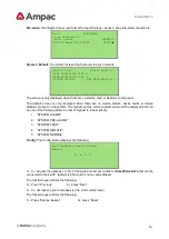 Preview for 19 page of Halma Ampac SmartTerminal AS7240 Installation And Operation Manual