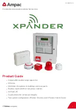 Preview for 1 page of Halma Ampac XPander Product Manual