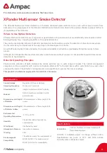 Preview for 11 page of Halma Ampac XPander Product Manual