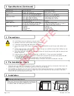 Preview for 2 page of Halma BEA G3 User Manual