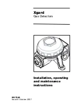 Halma Crowcon Xgard Installation, Operating And Maintenance Instructions preview