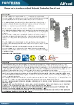 Preview for 1 page of Halma EXPXL411 Operating Instructions Manual