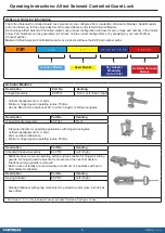 Preview for 3 page of Halma FORTRESS Alfred Operating Instructions Manual