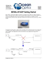 Halma Ocean Optics BT-ADP Series Getting Started предпросмотр