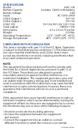 Preview for 9 page of Halo 10000 AC Operating Instructions Manual