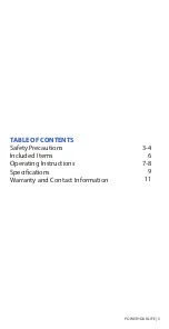 Preview for 5 page of Halo 15000 Operating Instructions Manual