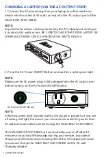 Preview for 12 page of Halo ACDC BOLT 58830 Operating Instructions Manual