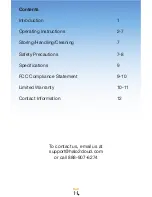 Preview for 2 page of Halo Bolt 55500 Operating Instructions Manual