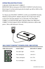 Preview for 6 page of Halo Compact Bolt Operating Instructions Manual