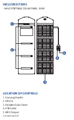 Preview for 6 page of Halo PORTABLE SOLAR PANEL Operating Instructions Manual