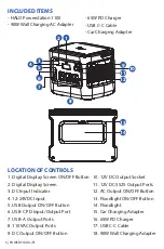 Preview for 5 page of Halo POWERSTATION 1100 Operating Instructions Manual