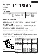 Preview for 2 page of Halo SBL50A50GY Instructions Manual