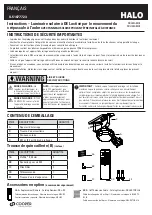 Preview for 6 page of Halo SBL50A50GY Instructions Manual