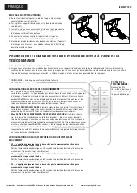 Preview for 9 page of Halo SBL50A50GY Instructions Manual