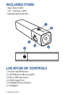 Preview for 4 page of Halo SHINE 3000 Operating Instructions Manual