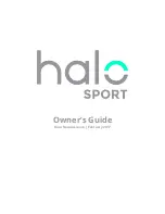 Halo sport Owner'S Manual preview
