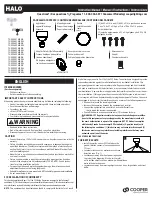 Halo TGS3S401MSRB Instruction Manual preview