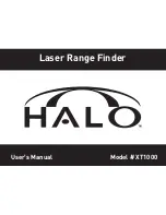 Halo XT1000 User Manual preview