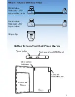 Preview for 3 page of Halo2Cloud Charge it 3000 Operating Instructions Manual