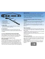 Preview for 2 page of Halo2Cloud HALO Telescopic Flashlight Operating Instructions