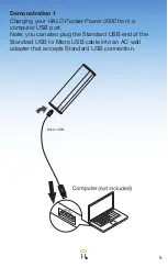 Preview for 7 page of Halo2Cloud Pocket Power 3000 Operating Instructions Manual