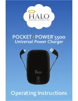 Halo2Cloud Pocket Power 5500 User Manual предпросмотр